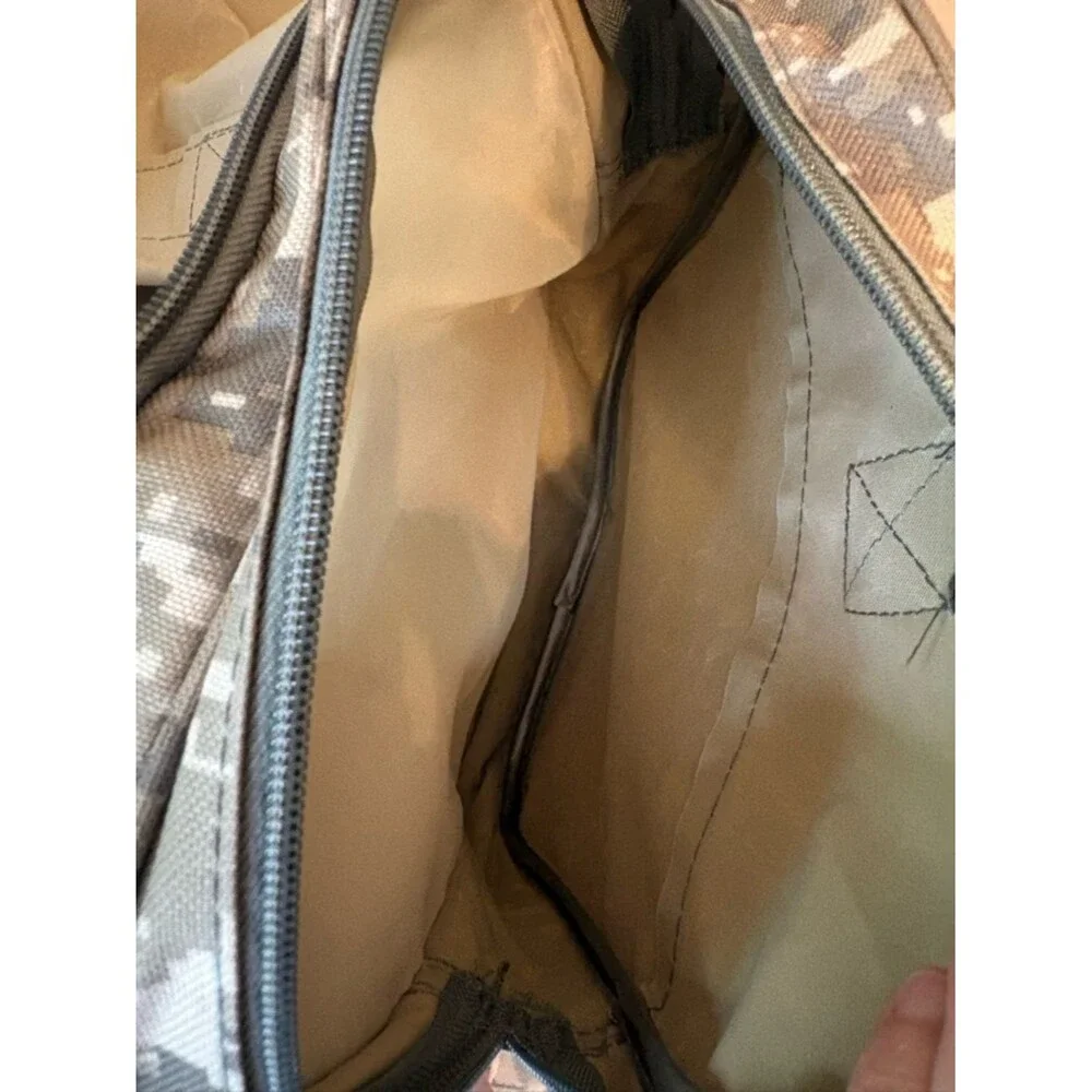 NRA Digital Camo Duffle Bag Tactical Gym Travel Hunting Multi Pocket